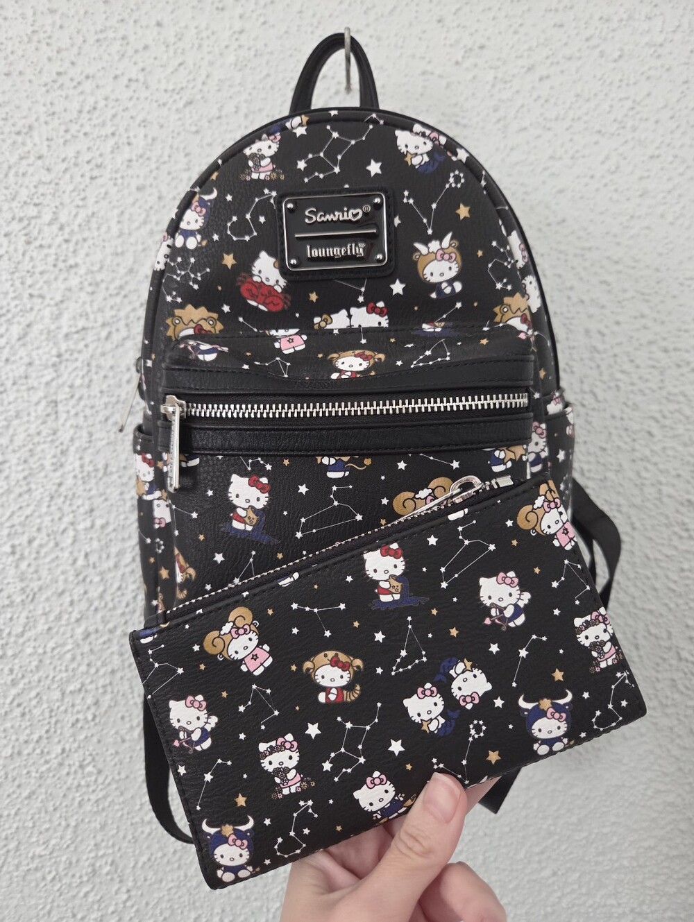 Loungefly Sanrio Hello Kitty Zodiac Mini Backpack & Wallet